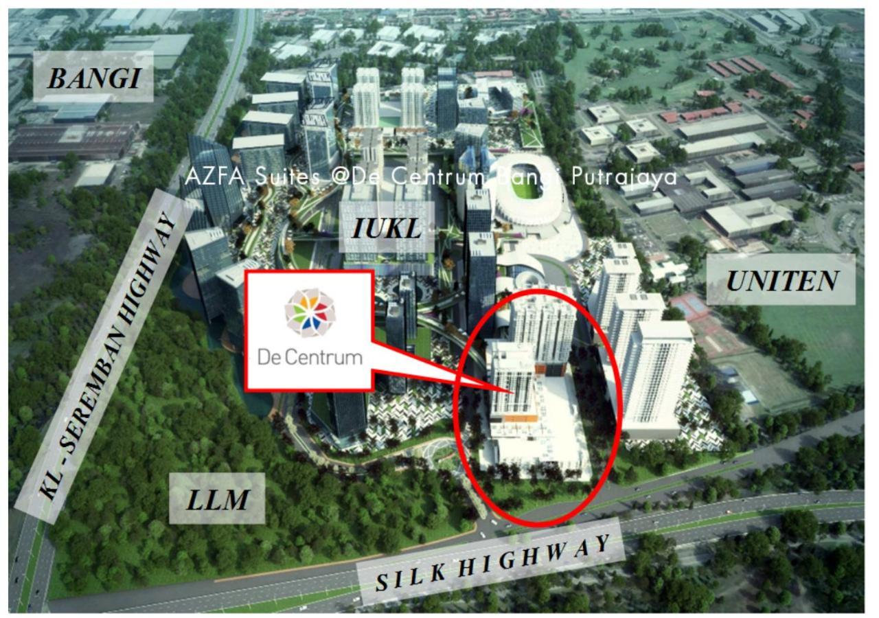 Azfa Duplex Suite At De Centrum Putrajaya Bangi Free Wifi Kajang Eksteriør bilde