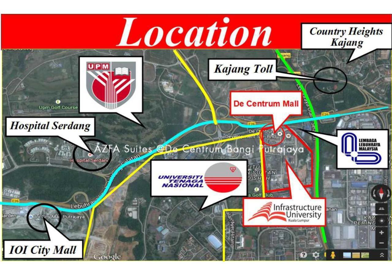 Azfa Duplex Suite At De Centrum Putrajaya Bangi Free Wifi Kajang Eksteriør bilde